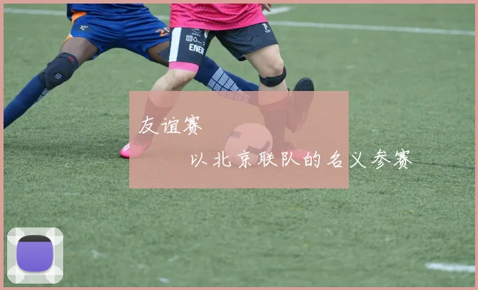友谊赛                                 以北京联队的名义参赛